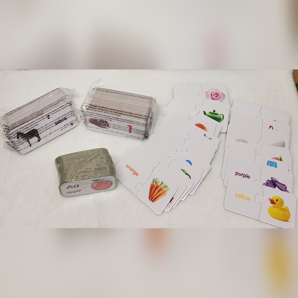 ✨️New Colorful Educational Flashcards Set